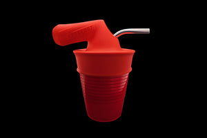 THE KNOCKOUT XL ON RED SOLO CUP
